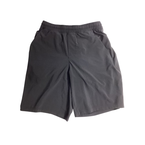 Lululemon‎ Running Shorts Athletic Gym Workout Lightweight Black Size S Pockets - Picture 1 of 14